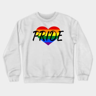 Pride (Heart) Crewneck Sweatshirt